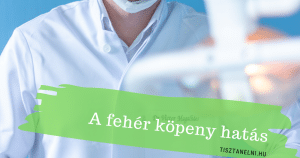 fehér köpeny