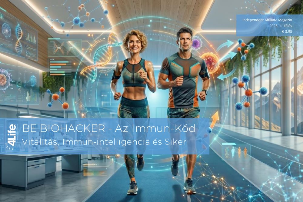 Be Biohacker: Az Immun-kód magazin borító